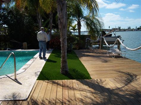 Residential Lawn Tropical Landscape Miami By Easyturf Florida