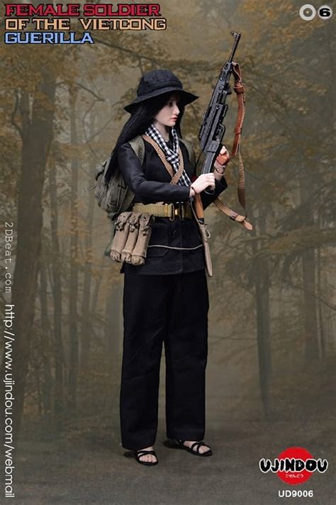 Ujindou Ud9006 16 Female Soldier Of The Vietcong Guerrilla Action