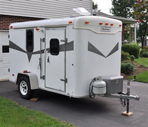 Couples Cargo Trailer Camper Conversion And How They Built It