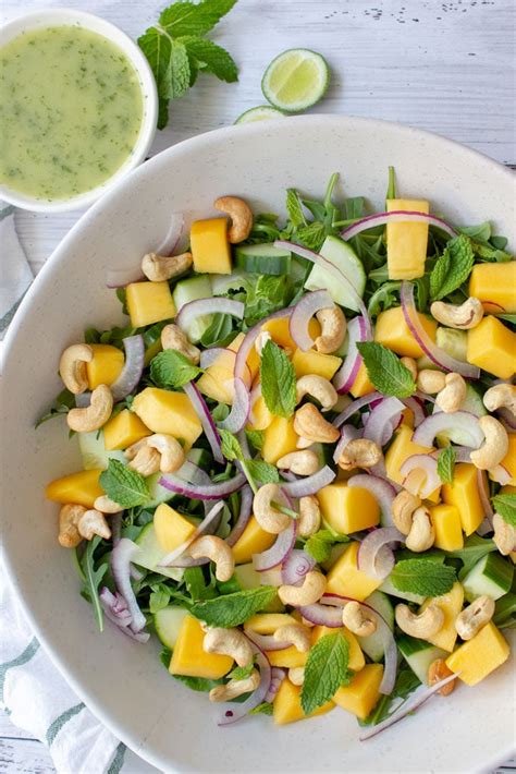Mango Salad With Cashews Goodie Goodie Lunchbox