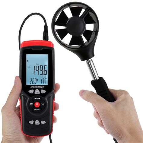 Ane 273 Professional Anemometer Datalogger Wind Speed Velocity Meter A