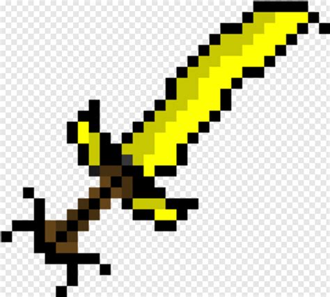 Gold Sword Minecraft Iron Sword Texture Png Transparent Png