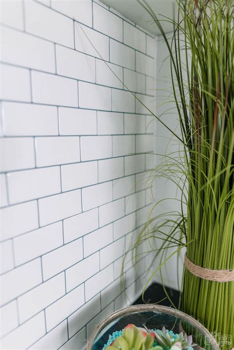 How To Install Peel And Stick Tile Backsplash The Diy Mommy