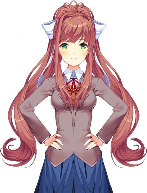 Download Doki Doki Literature Club Ddlc Monika Ddlc Ddlc Monika