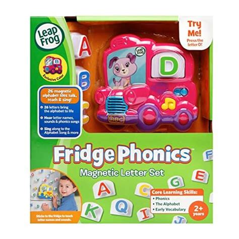 Leapfrog Fridge Phonics Magnetic Letter Set Pink Epic Kids Toys