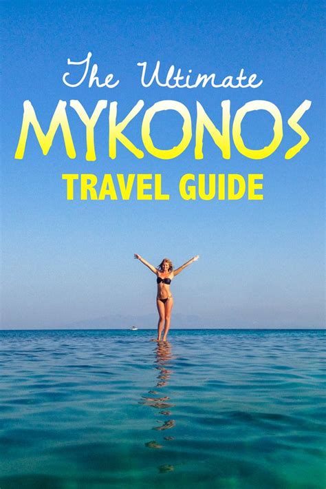 Mykonos Is One Of The Most Popular Tourist Destinations In The Greek