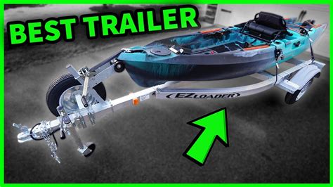 The Best Aluminum Kayak Trailer For The Youtube