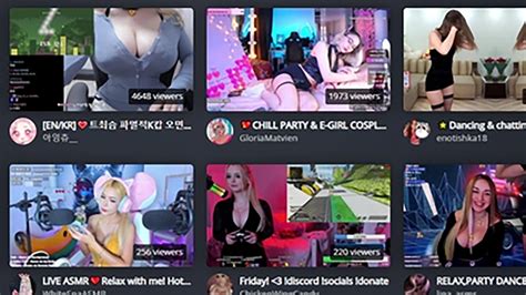 Twitch Un Site Recense Les Lives Des Streameuses Les Plus Sexualis Es