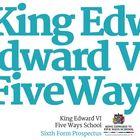 King Edward Vi Five Ways Schoo 2015 Sixthfrom Prospectus Page 1 Created With