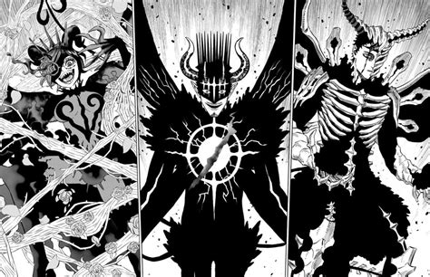 Black Clover Debuts The Dark Triads Terrifying Full Power Forms