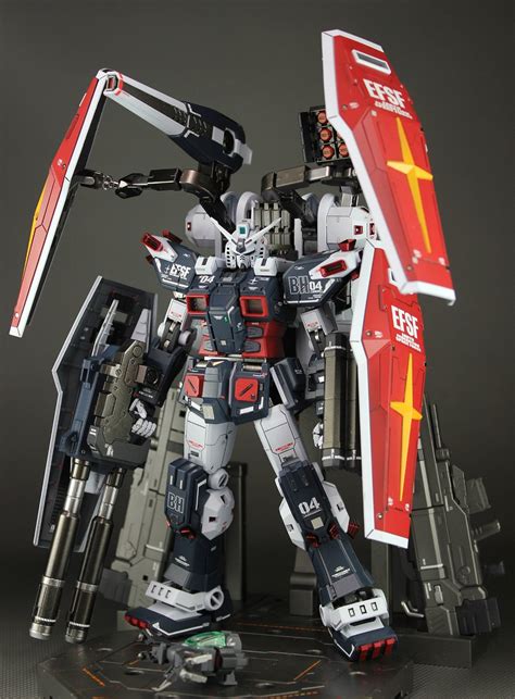 Gundam Guy Mg 1100 Full Armor Gundam Thunderbolt Weapon Hanger