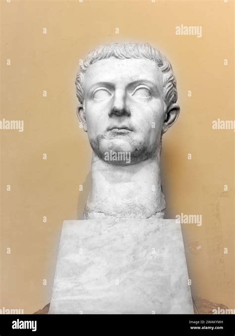 Bust Of The Emperor Tiberius Ruler Of The Roman Empire Vatican Museum