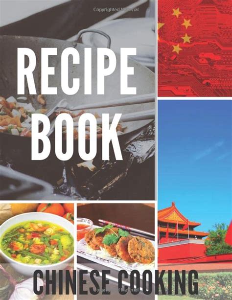Chinese Cooking Recipe Book Blank Recipe Book To Write In Make Your