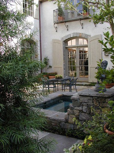 Courtyard gardens are usually small and enclosed. Houston Landscape Architect|European Landscape ...