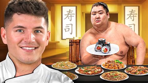 Cooking For The Worlds Heaviest Sumo Wrestler 600 Lbs Youtube