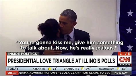 Why One Jealous Voter Told President Obama Not To Touch His Girlfriend
