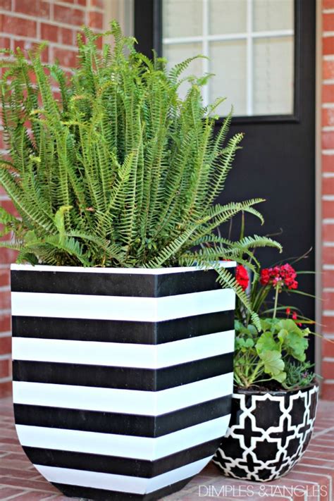 You can also get it in five. DIY OUTDOOR PLANTER IDEAS - Dimples and Tangles