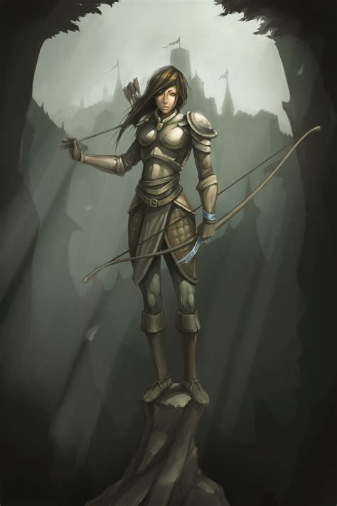 Female Archer By Maxprodanov On Deviantart