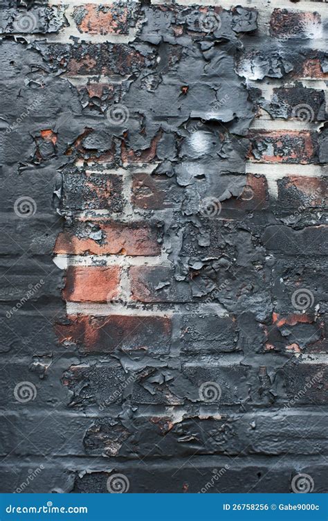 Burnt Brick Wall Texture 2 Stock Photo Image Of Decorative 26758256