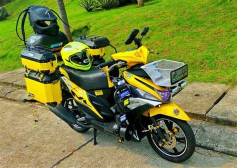 Nihh jika ada yang penasaran, velg x ride apakah bisa di via viwimoto.com. Modifikasi Yamaha Mio Terbaik, Keren & Gagah 2020 - OtoManiac