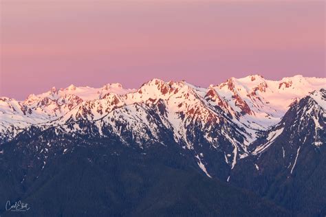 Sunrise At Hurricane Ridge Carol Elliott Flickr