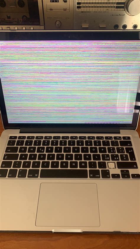 Display Green And White Lines On Screen Of A Macbook Pro Ask Different