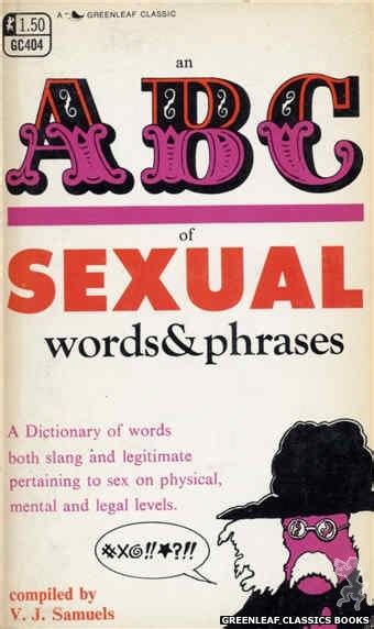 Greenleaf Classics Gc404 An Abc Of Sexual Words And Phrases By V J