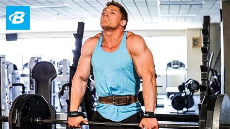 Steve Cook Shoulders And Traps Workout Big Man On Campus Youtube
