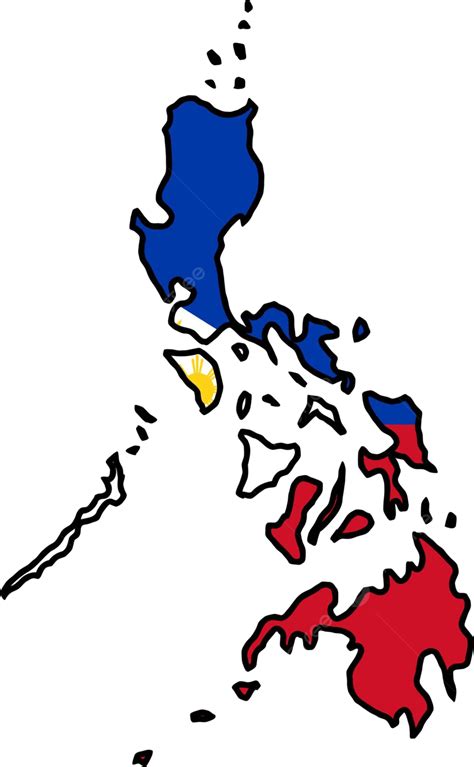 Map In Colours Of Philippines National Vector Philippines Photo
