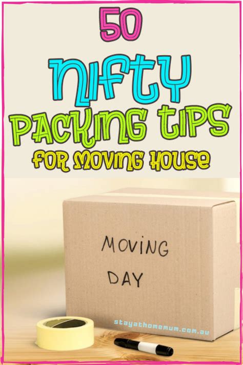 50 Nifty Packing Tips For Moving House Moving Hacks Packing Moving