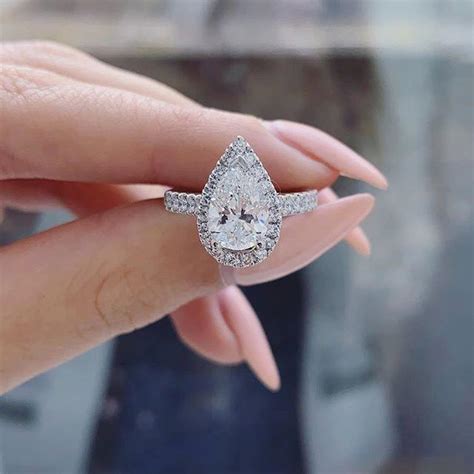 Ultimate Guide To Pear Cut Engagement Rings Shining Diamonds
