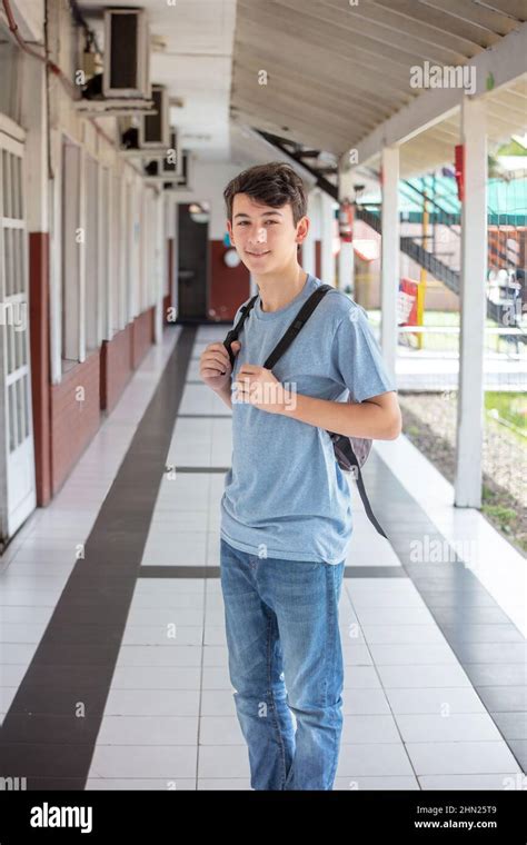 Male High School Student Walking Hi Res Stock Photography And Images