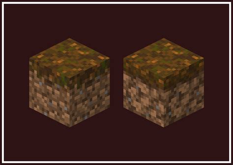 New Dirt Minecraft Texture Pack