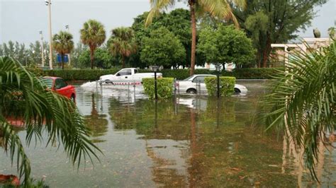 flooding coastal miami cities august tide beach florida during south hair