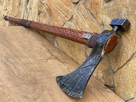 The Raider Viking Axe Dane Axe Costume Weapons Cosplay Etsy