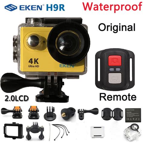 Original Waterproof Eken H9r Action Camera Gopro Ultra Hd 4k 25fps Wifi 170 Degree Wide Angle