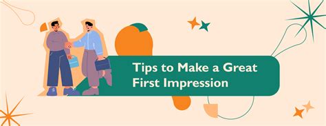 articles tips to make a great first impression