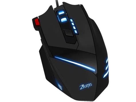 Zelotes T60 Gaming Mice 7200 Dpi Wired Usb Computer Mice 7 Buttons