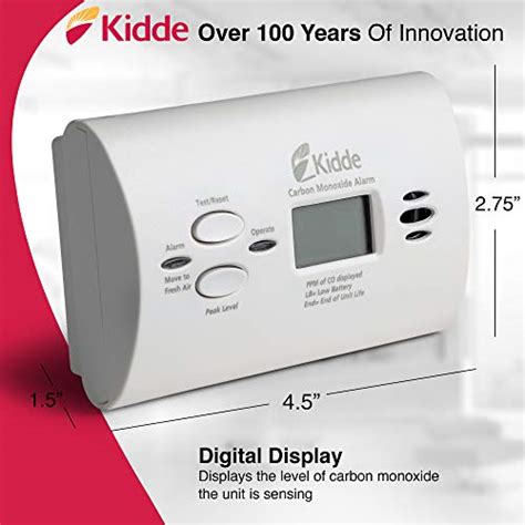 In the event of a carbon monoxide alarms can be placed anywhere in the room. USAmall Kidde Carbon Monoxide Alar (end 9/2/2021 12:00 AM)