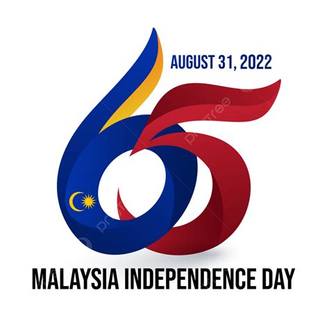 Gambar Desain Logo Hari Kemerdekaan Malaysia Ke 65 Hari Malaysia Hari