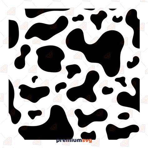 Cow Spots Svg File Cow Print Pattern Png Vector Cow Spot Clipart Cows