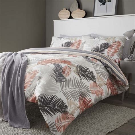 3d tropical leaf bird quilt cover set pillowcases duvet cover 3pcs bedding 80. Tropical Leaf | Reversible | Stripe | Duvet Cover Set ...