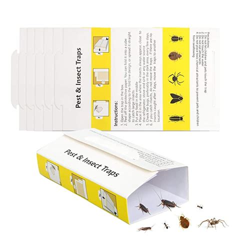 Buy 12 Pack Roach Killer Indoor Infestation Glue Roach Trap Roach