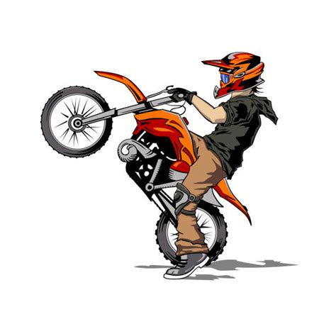 Image 1706997 Cartoon Dirt Bike Rider Png Image With Transparent