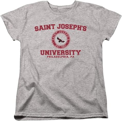 Saint Josephs University Official Circle Logo Womens T Shirt Clothing
