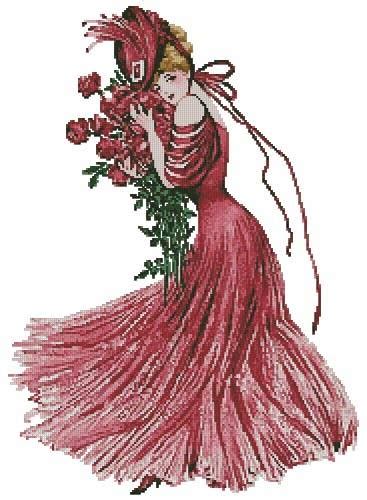 If there is anything we can do to help you please let us know. New York Show Girl Cross Stitch Pattern women