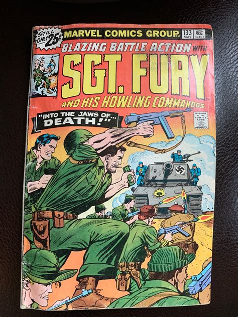 Marvel Comics Vintage Comic Book: Sgt. Fury & His Howling | Etsy