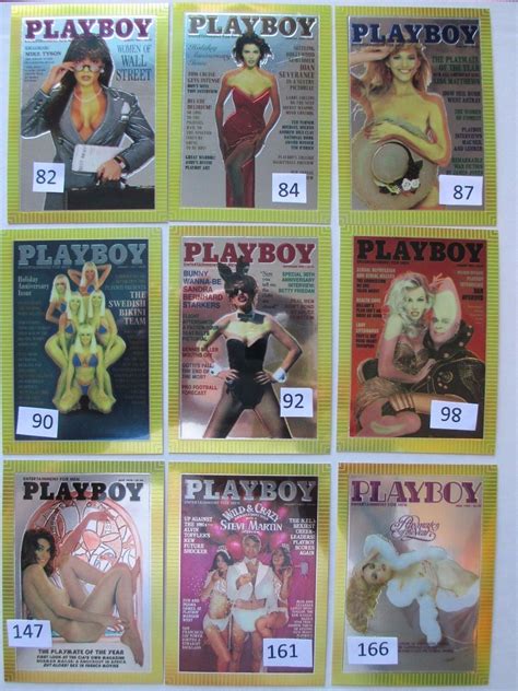 Playboy Chromium Cover Cards U Pick The Card Listed And Quantities 1
