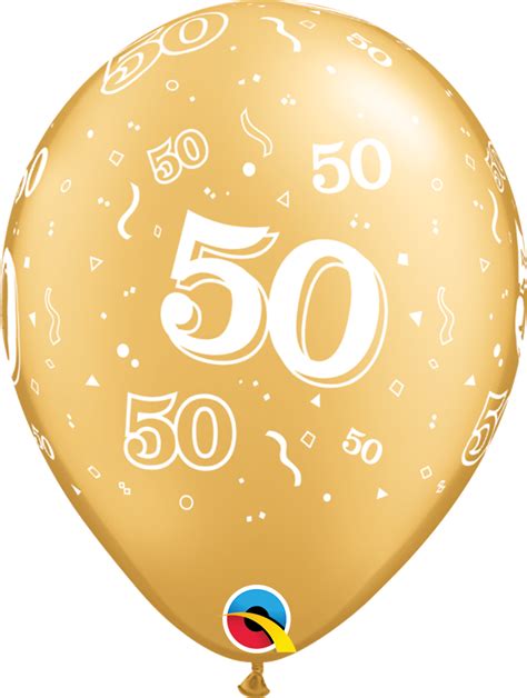 Happy 50th Anniversary Gold Balloon Bouquet Onlineweddingstore