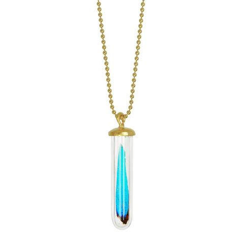 So Into This Design On Fab Mini Butterfly Necklace Blue Fabforall
